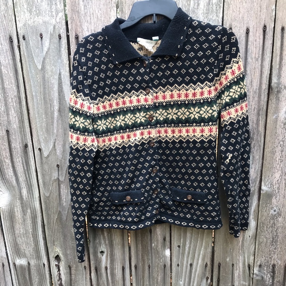 GH Bass & Co sweater Holiday Christmas Sweater